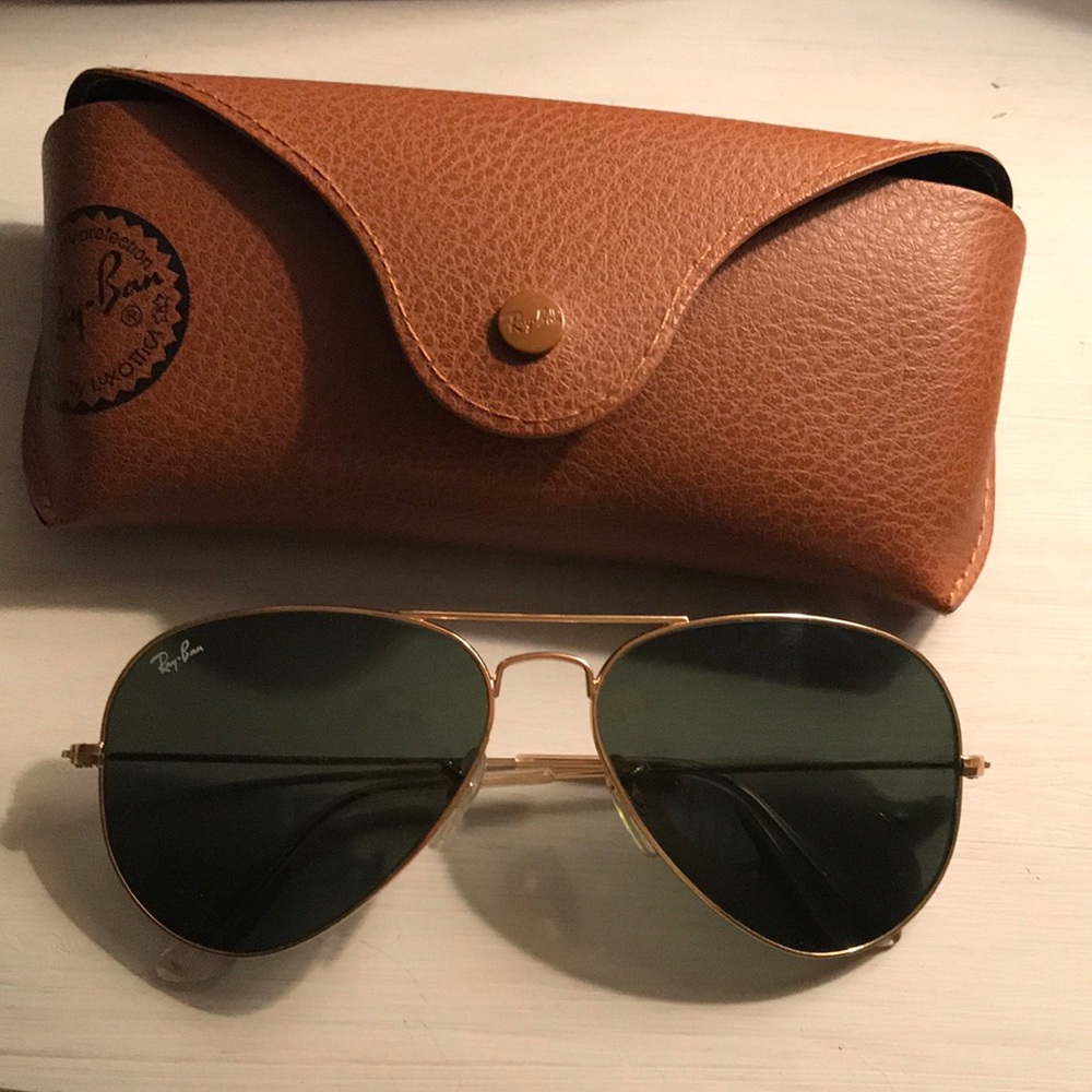 Classic aviator ray bans